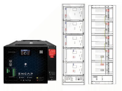 ENCAP graphene ultracap modules for energy storage systems